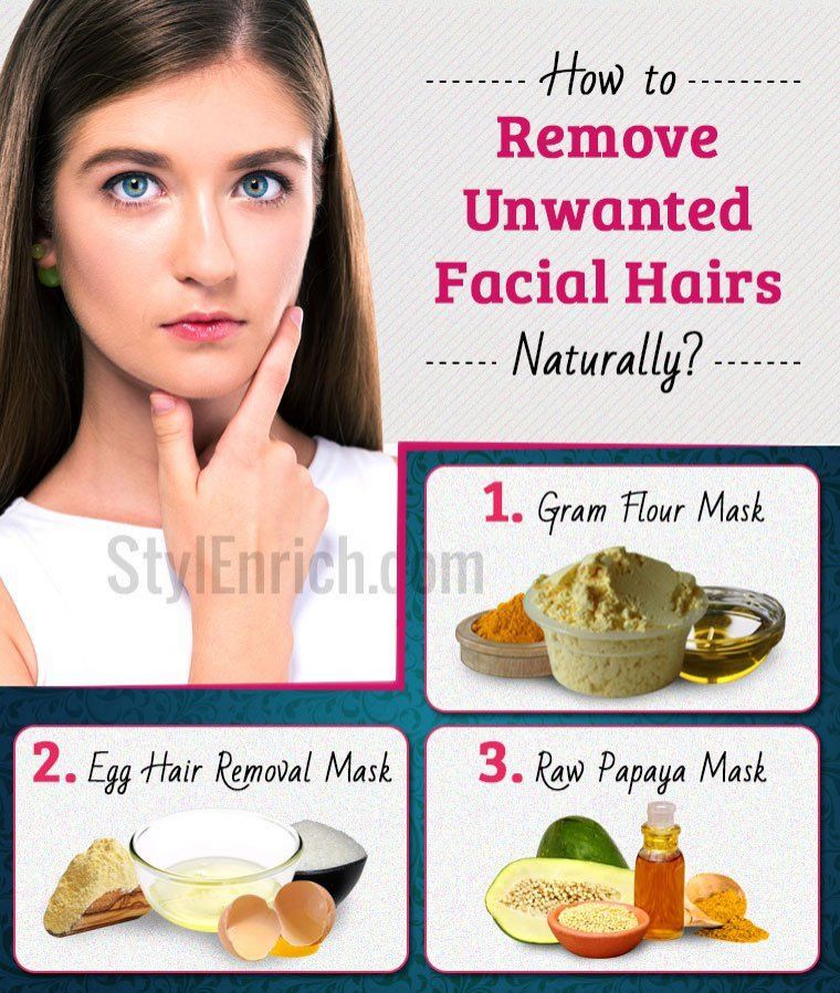 How To Remove Hair On Face Get Rid Of Facial Hairs Naturally