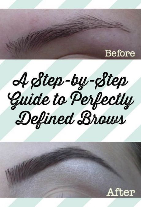 STEP-BY-STEP GUIDE TO PERFECTLY DEFINED BROWS