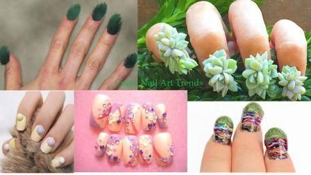 CRAZY AND HOTEST NAIL ART TRENDS