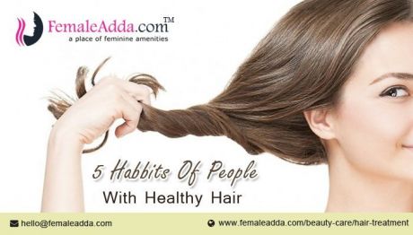 5 Habits of People with Healthy Hair